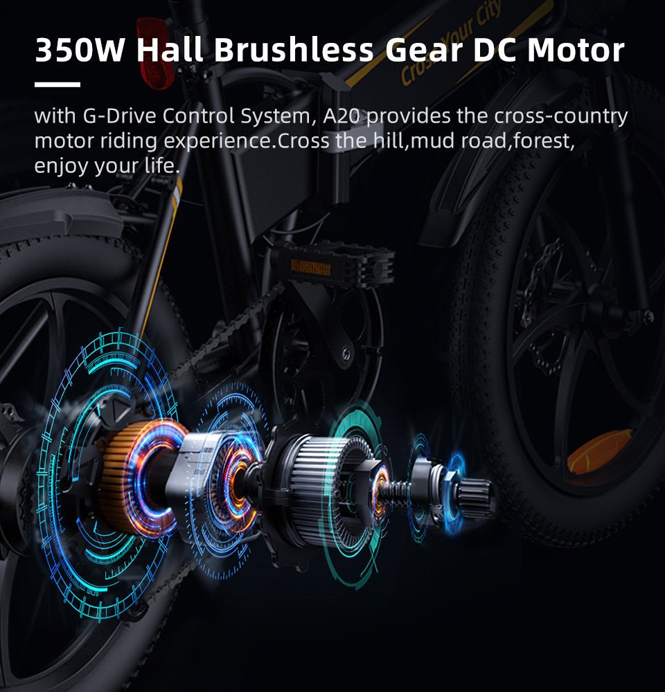 ADO A20+ Folding Electric Bike