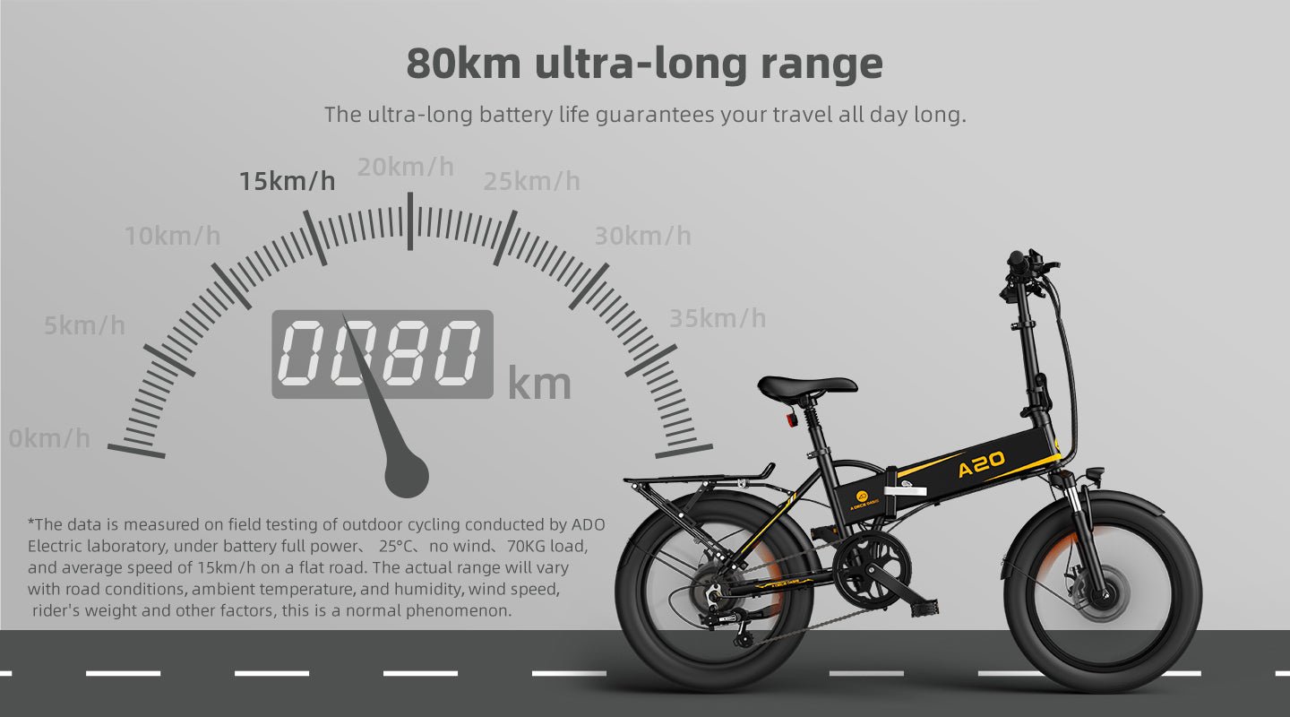 ADO A20 XE 350W Folding E-Bike