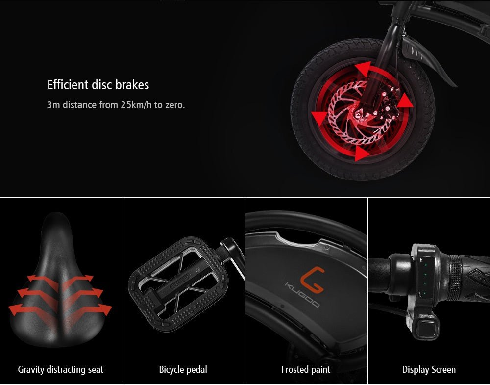 KUGOO KIRIN B2 Foldable E-bike