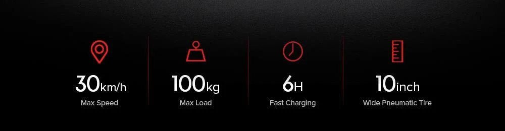 KUGOO G-MAX 500W 10-Inch Wheels Electric Scooter